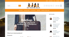 Desktop Screenshot of mytravelbags.com